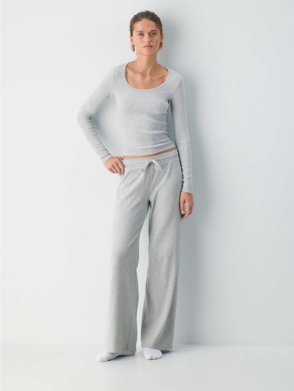 Aritzia HomeStretch™ Rib Equalizer Longsleeve Size Small